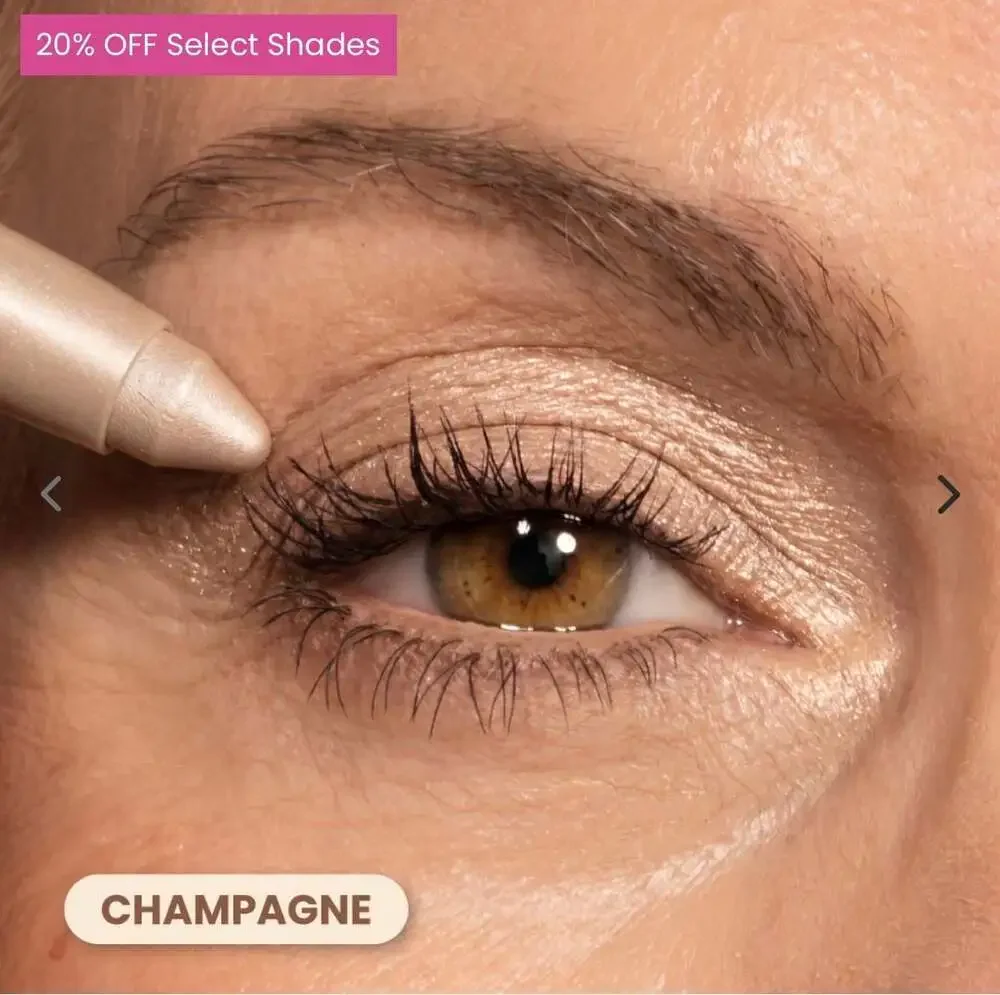 Prime Prometics PrimeEyes Eye Brightener Creamy Eyeshadow Stick in Champagne